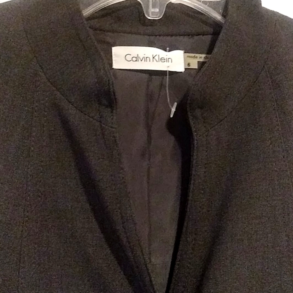 Brand new Sheath CK charcoal dress size 6